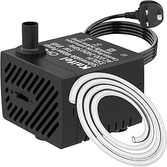 Submersible Pump 350L/H 5W Ultra Quiet Design for Fountains, Hydroponics, Ponds, Aquariums & More