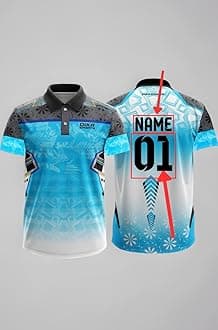 Personalized Sports Uniform Custom Cricket t-Shirt India Cricket Jersey 2024cricket | 2 Year to 5XL