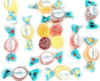 SweetGourmet Sugar-Free Italian Assorted Fruit Jellies | Individually Wrapped | 1 Pound