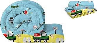 Filymore Cute car 3-Piece Kids Bedding Set – Single Bed Comforter, Matching B...