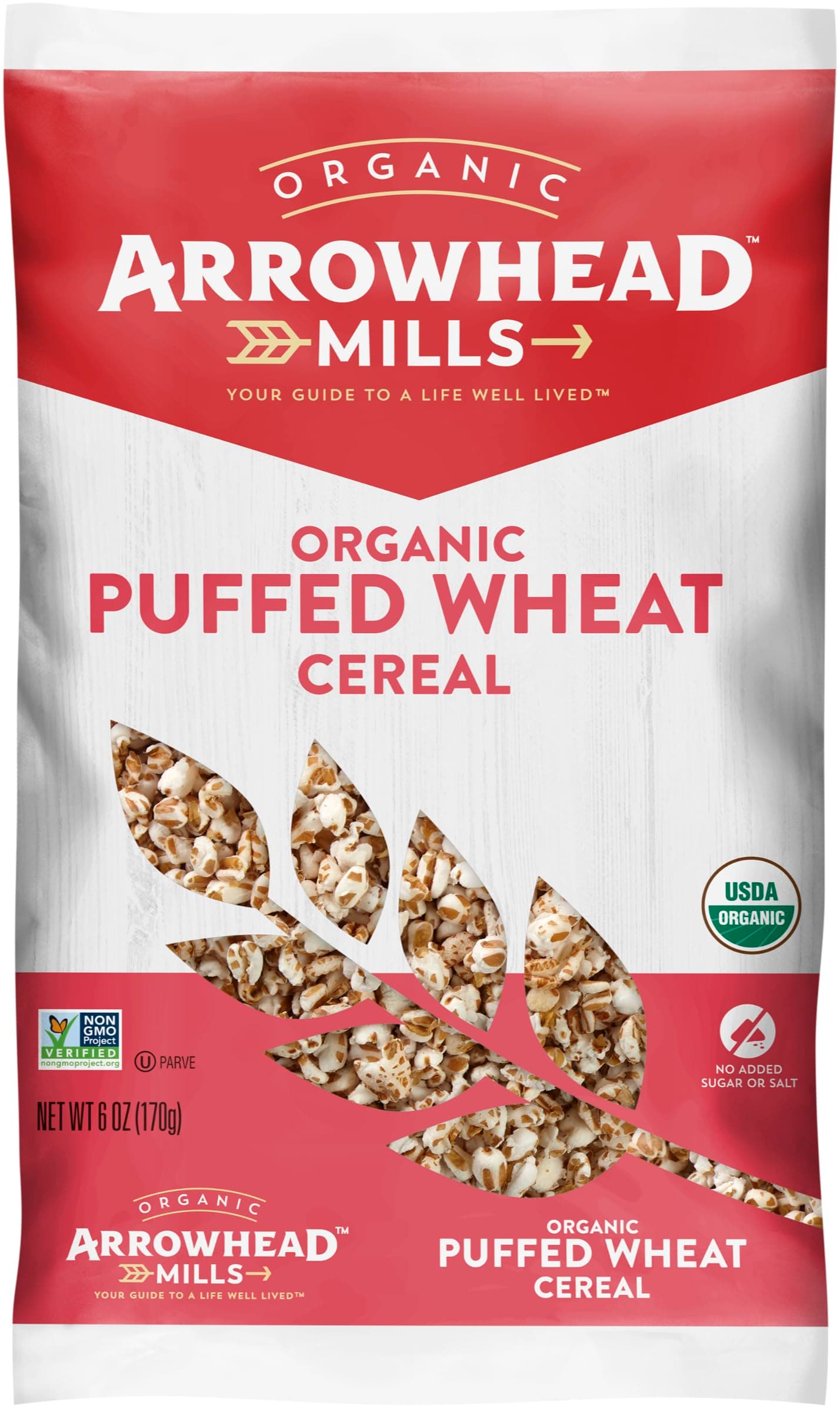 Cereal, Puffed Wheat, 6 oz. Bag