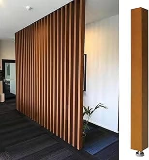 Room Divider Modern DIY Room Divider for Privacy Screen/Doorway/Studio Apartment, Square Wall Partition Floor to Ceiling Design, Easy to Install & Remove (Color : 1pc Height, Size : 70cm/27.6in/2.