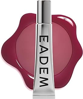 EADEM Le Chouchou Lip Softening Balm, Lip Gloss for Women, Lip Plumper & Lip Mask, Overnight Hydrating & Moisturizing Luxury Lip Balm, 0.5 oz, Bissap Glaze