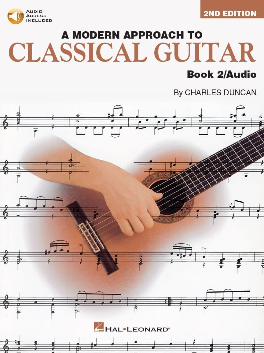 A Modern Approach To Classical Guitar Book 2 With Cd Gtr (Book/Online Audio) (Includes Online Access Code): Book 2 - Book with Online Audio