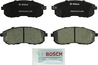 BOSCH BC815 QuietCast Premium Ceramic Disc Brake Pad Set - Compatible with Select Infiniti G20, G35, I30; Nissan Altima, Cube, Maxima, Sentra, 350Z; Suzuki SX4; FRONT