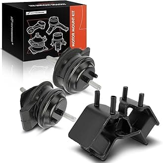 A-Premium Engine Motor Mount and Transmission Mount Kit Compatible with Lexus LS400 1995-2000 4.0L, Automatic Transmission, 3-PC Set, Replace# 1236150101, 1237146160