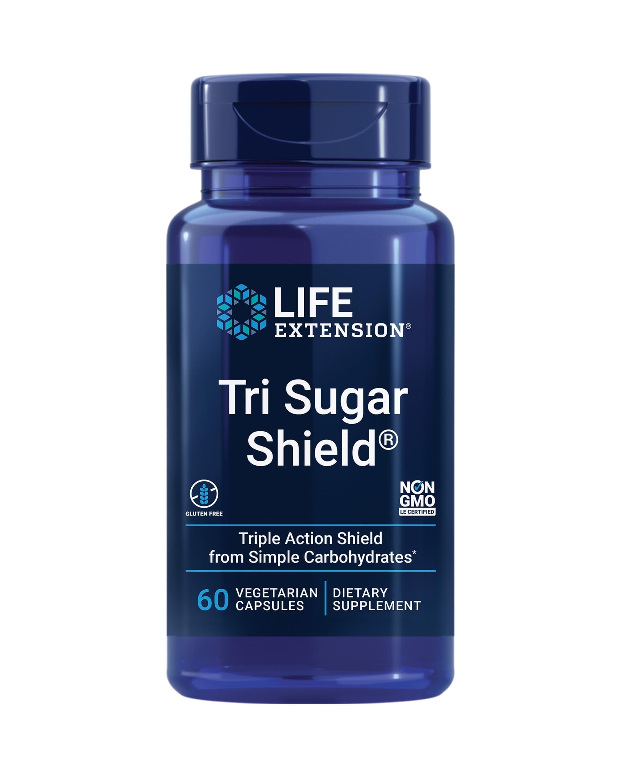 Life Extension Tri Sugar Shield, 60 Count