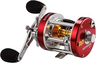 Rover Round Baitcasting Reel, Right Handed Fishing Reel,Rover50