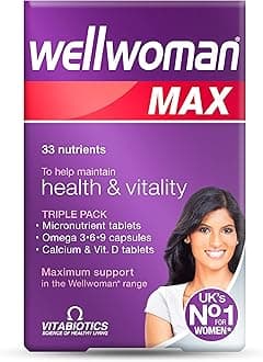 VITABIOTICS Wellwoman Max, 84 Capsules