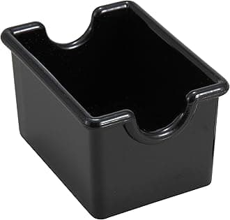 Winco 12-Piece Black Sugar Packet Holder