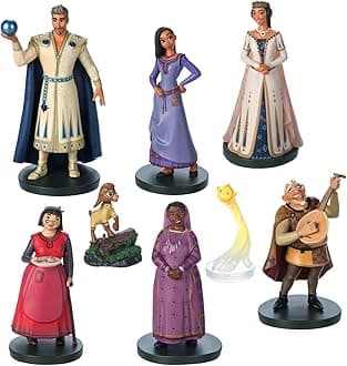 Action Toys Wish Deluxe Figurine Play Set – 8-Pc – Enchanting Character Set from Wish' – Perfect for Collectors & Kids – Experience The Magical Adventure with Detailed Figures