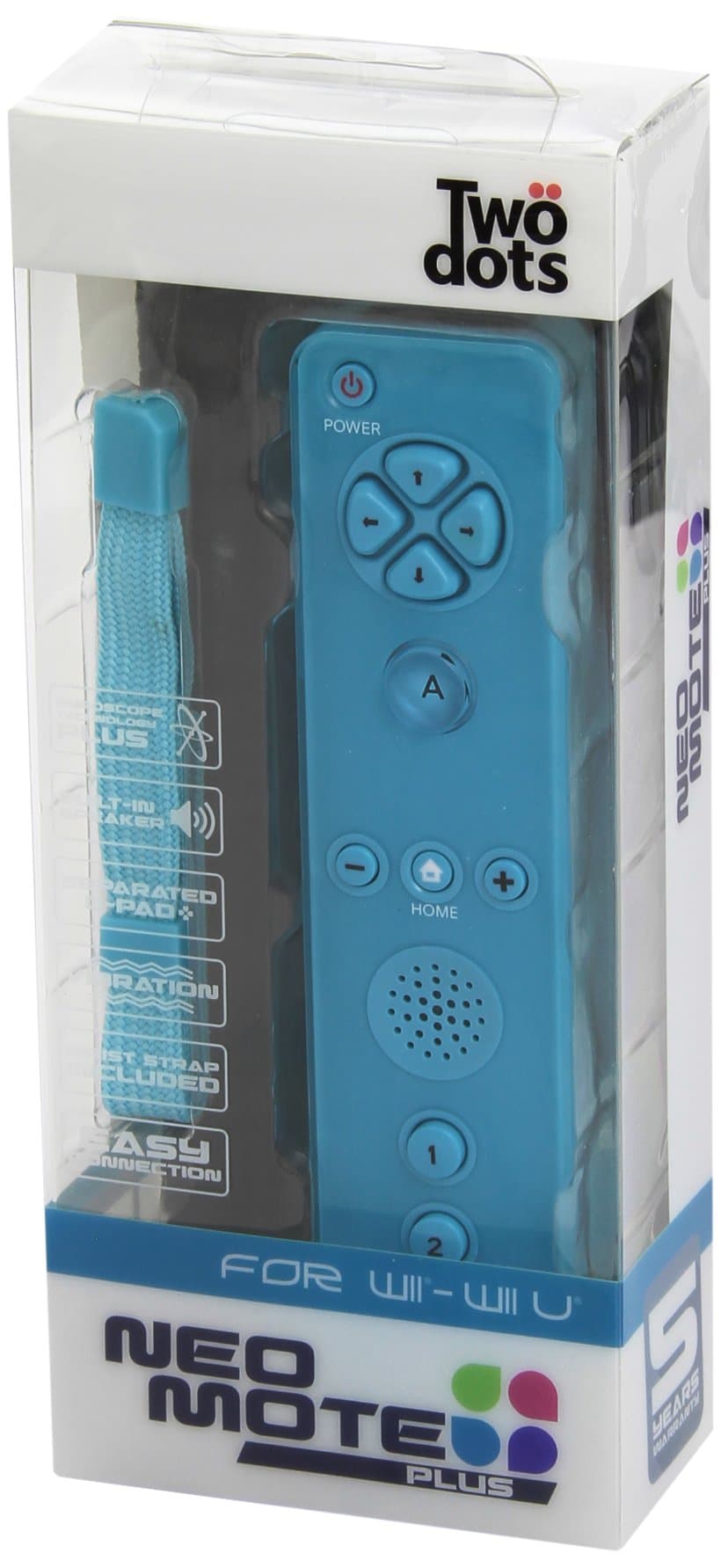 Twodots Neomote WII U PLUS BLUE Gamepad