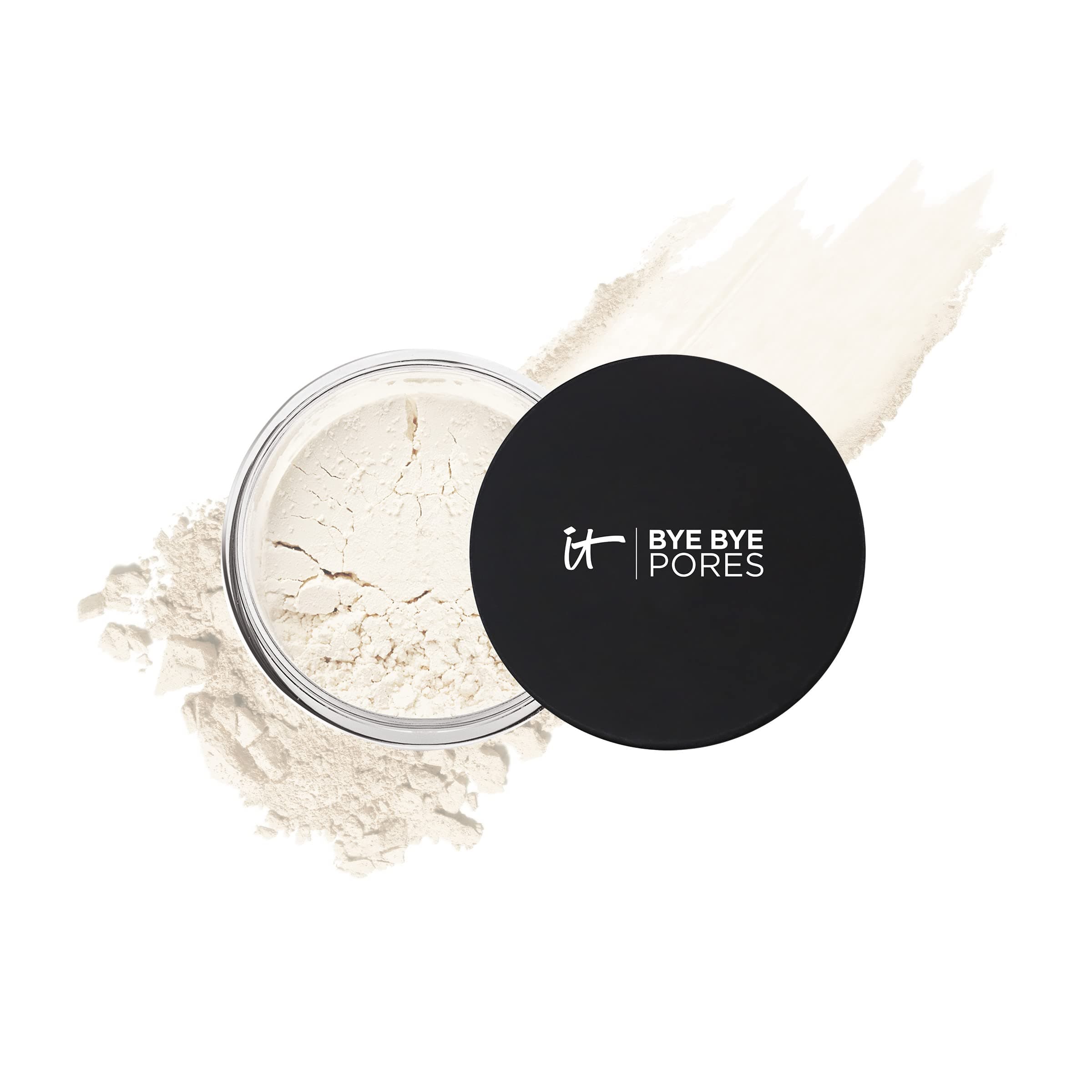 Bye Bye Pores – Poreless Finish Loose Setting Powder Makeup – Translucent Blurring Powder for All Skin Tones – Face Powder with Peptides, Silk, Collagen & Antioxidants – 0.23 oz