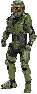 Disguise Boys Halo Master Chief Costume for Kids, Official Halo Infinite Ultra Prestige Costume With Full Armor and Helmet Costume (pack of 1)
