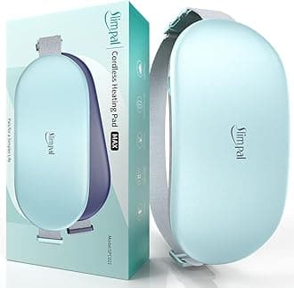 Slimpal Plus-Sized Heating Pad, Electric Cordless Heat Pad Gifts for Girl Women Her Wife, Light Blue