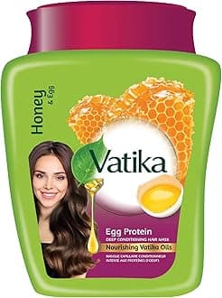 Hot Oil Hair Mask - Egg Protein & Multivitamin Treatment for Dry, Damaged Hair, Nourishing & Strengthening, Deep Conditioning for Soft, Smooth Hair - 500ml