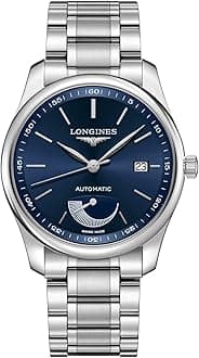 orologio The Longines Master Collection 40mm blu automatico acciaio L2.908.4.92.6