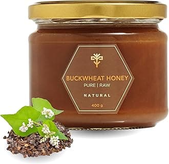 Earthbreath Buckwheat Raw Honey 400g–100% Raw & Natural – Sustainably Harvested – Rich in Natural Goodness – No Artificial Additives