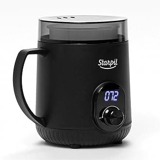 Starpil Wax Warmer - Digital Mini Wax Warmer for Hair Removal 8.4oz / 238g – Best for Hard Wax Beads – Use for Hair Removal – Adjustable Temperature Wax Pot for Facial Hair (Black)