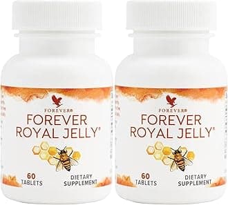 Forever Living - Royal Jelly - Vegetarian-Friendly and Gluten-Free Supplement for Energy and Vitality - 2 Bottles