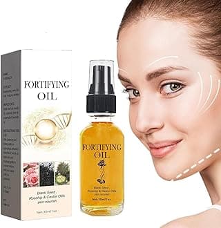 Lalena Rosehip Oil, Lalena Rosehip Oil Black Seed Oil, Castor Oil Black Seed Oil Face Serum, Lalena Rosehip Oil Fortifying Oil, Lilinas Castor Oil for Women Face, Natural Skincare, 30ML (1PC)