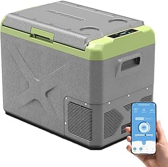 Alpicool X40 40L Car Fridge Freezer Portable Compressor Car Refrigerator 12/24V Electric Cooler for Camping, Road Trip, Picnic, Down to -20℃