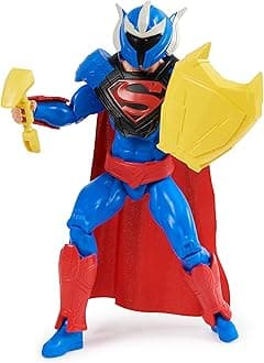 Superman Man of Steel Action Figure, DC Adventures, 30.48cm, 9 Accessories, Collectible Superhero Kids’ Toys for Boys and Girls, Ages 4+