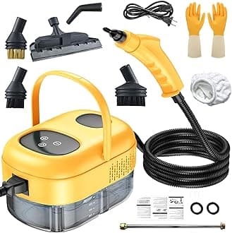 Handheld Steam Cleaner, High Pressure High Temperature Steam Cleaning Machine, Portable Steam Clean Tool, Steam Cleaner for Home, Furniture, Kitchen