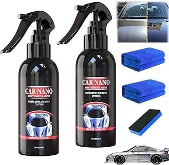 Nano Scratch Remover, Nano Car Scratch Repair Spray, Scratch Repair, Fast Repairing Scratch Spray, Rub and Buff for All Vehicle Paint Care (120ml-2)