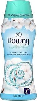 Downy In-Wash Scent Booster Beads, Cool Cotton, 14.8 Fl Oz