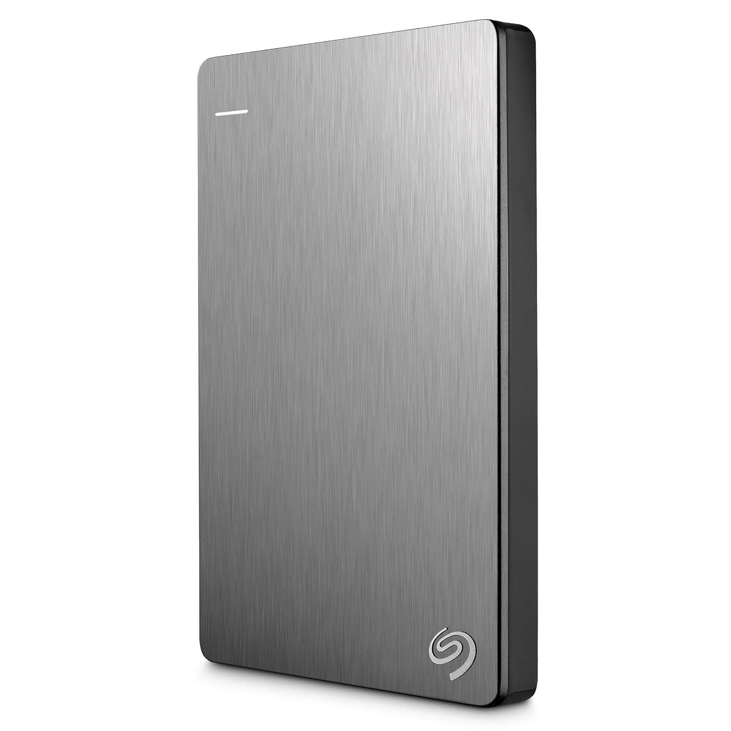 Seagate Backup Plus 2 TB Portable Hard Drive STDR2000101, Silver N/A - Beige, M