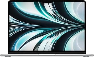 2022 MacBook Air Laptop with M2 chip: Built for Apple Intelligence, 13.6-inch Liquid Retina Display, 16GB RAM, 256GB SSD Storage, Backlit Keyboard, 1080p FaceTime HD Camera; Silver