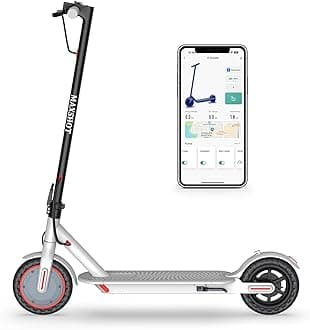 - MAXSHOT Electric Scooter for Adults, 8.5/10/14" Tires, 19/22Mph, 350W/500W Motor, 21-28 Miles Range, Folding E-Scooter with Dual Suspension,APP Control