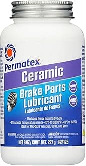 24125-6PK Ceramic Extreme Brake Parts Lubricant, 8 oz. (Pack of 6)