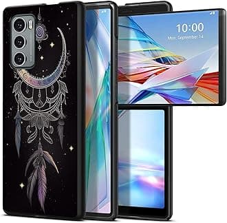 Dream for LG Wing 5G 6.8" Phone Case, Slim Phone Case for LG Wing (2020), Hard PC Shookproof Wireless Charging Men/Women Cover for LG Wing 5G