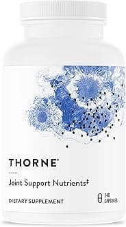THORNE - Joint Support Nutrients - Formulated with Glucosamine, MSM, Curcumin, Bromelain, Boswellia & Potassium for Joint Support* - Third-Party Certified - Gluten, Dairy & Soy-Free - 240 Capsules