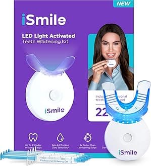 Teeth Kit - LED Light,35% Carbamide Peroxide,3ml Gel Syringes, Remineralization Gel, and Tray