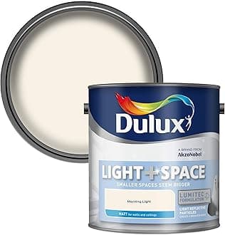Dulux Light and Space Matt Emulsion Paint For Walls And Ceilings - Morning Light 2.5 Litres