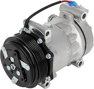 SCITOO AC Compressor for GMC Savana 3500 7.4L 8.1L for Sierra 1500 for Sierra 2500 HD for 3500 6.6L for GMC Sonoma for Hummer H1 6.5L for Isuzu Hombre for Oldsmobile Bravada 4.2L 4.3L CO 10835C