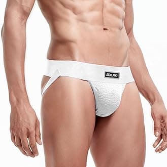 JOCKLAND Men's Jock Strap, Wide Band Mesh Male Underwear Jockstrap Athletic Supporter for Gym Vasectomy