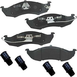 Bendix Premium SBC576 Ceramic Front Brake Pads for Mercury Villager 2002-1993, Nissan Quest 2002-1993