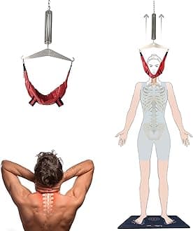 LittleMum Cervical Traction Apparauts for Cervical Radiculopathy, Neck Pinched Nerve, Spondylosis, Stenosis