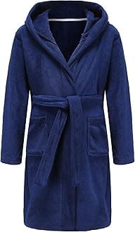 Boys Girls Bathrobe Soft Towel Hooded Robe Terry cloth Turkish Cotton Bathrobe