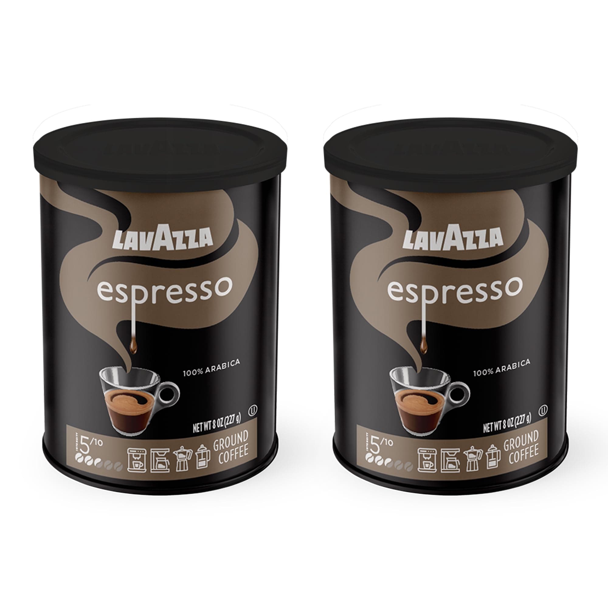 medium_roast, Ground Coffee - Caffe Espresso - 8 oz - 2 pk