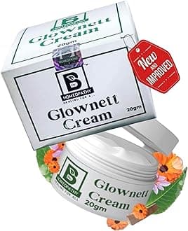 KRIG'S Burnett Glownett Cream Homeopathy For All Skin Type And Fairness With Saffron Oil - Set Of 1
