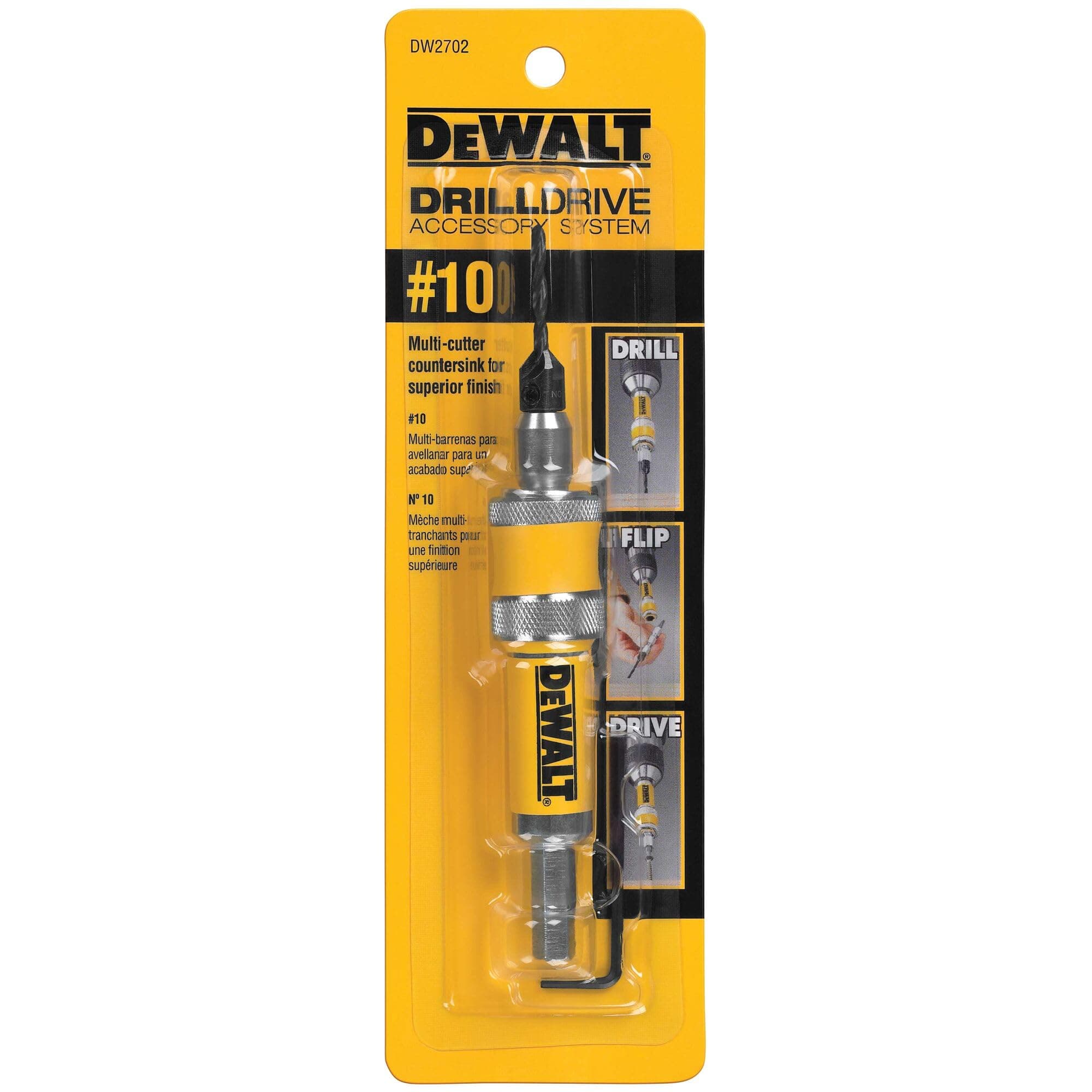 Drill Flip Drive Kit (DW2702), Yellow