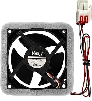 2024 Upgraded OEM DA81-06013A U92C12MS1B3-52 DA31-00287A Refrigerator Evaporator Fan Motor for Samsung, Compatible with Samsung: RF28HMEDBSR/AA RF28HFEDTSR/AA, RF26HFENDSL/AA, etc -15-Years Warranty