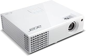 P1173 SVGA DLP Projector, 3000 Lumens, 3D, White
