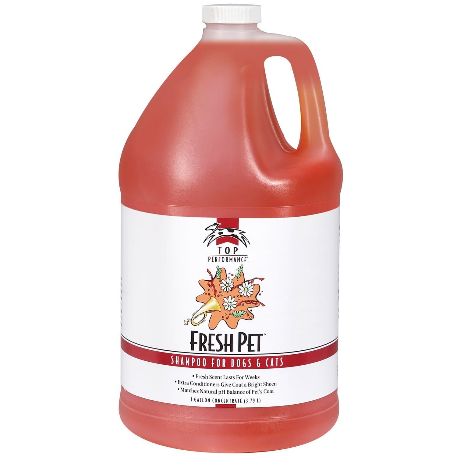 Fresh Pet Shampoo, 1-Gallon,Black