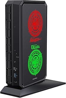 G7 PT Mini PC AMD Ryzen 9 7945HX, 16C/32T,8 GB GDDR6 AMD Radeon RX 7600M XT, 32GB DDR5 RAM 1TB PCIe4.0 SSD Mini Gaming PC, HDMI2.1/DP2.0/USB-C,WiFi7,BT5.4,2.5G LAN,2xPCIe4.0&PCIe5.0 SSD Slots